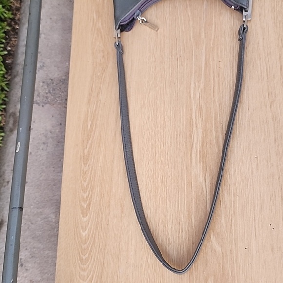 Vintage Coletta Mini Gray Genuine Leather Shoulder Bag - Picture 13 of 13